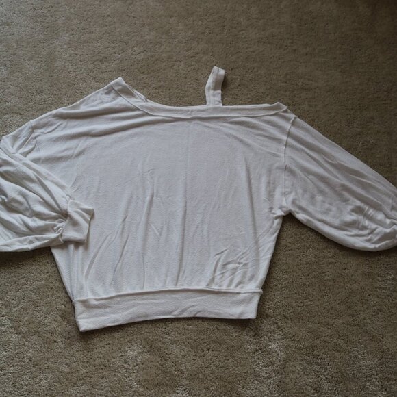 Free People Tops - Free People White Long Sleeve Top